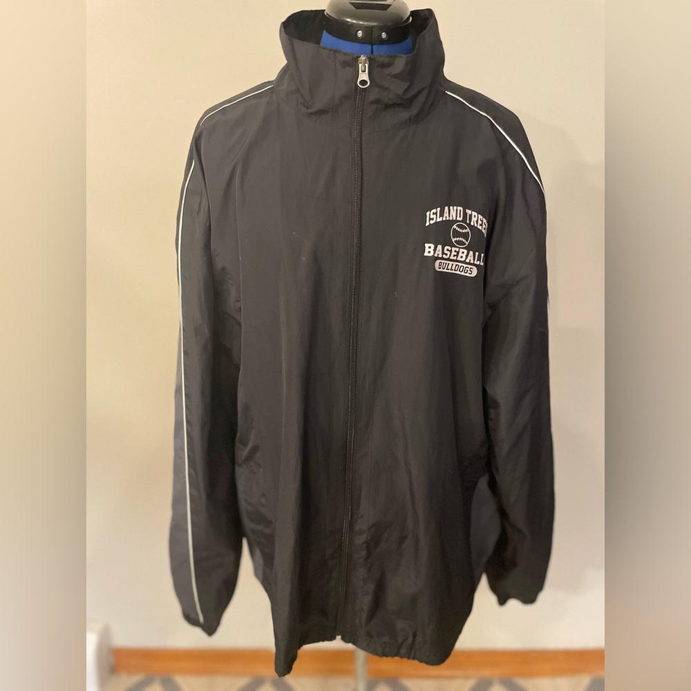 Sport-Tek Black Baseball Jacket